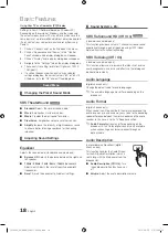 Preview for 18 page of Samsung PS50C6500TK User Manual