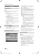 Preview for 20 page of Samsung PS50C6500TK User Manual