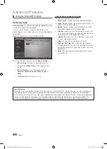 Preview for 44 page of Samsung PS50C6500TK User Manual