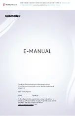 Samsung QE43LS05TCUXZT Manual preview