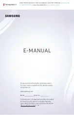 Samsung QE50LS01BAUXXC E-Manual preview
