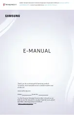 Samsung QE50Q60BAUXXC Manual preview