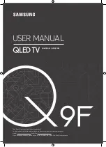 Samsung QN65Q9FNAF User Manual preview