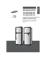 Samsung RT34GBSW Owner'S Instructions Manual preview