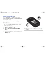 Preview for 12 page of Samsung Rugby II SGH-A847 User Manual
