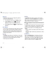 Предварительный просмотр 136 страницы Samsung Rugby II SGH-A847 User Manual