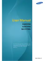 Samsung S24C570HL User Manual предпросмотр