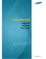 Samsung S24C570HL User Manual preview