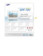 Samsung SAMTRON 72V Owner'S Manual preview