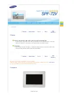 Предварительный просмотр 7 страницы Samsung SAMTRON 72V Owner'S Manual