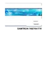 Samsung SAMTRON 76E Manual Del Usuario preview