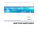 Samsung Samtron 98BDF Manual Del Usuario preview