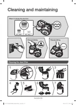 Предварительный просмотр 10 страницы Samsung SC07K41 Series User Manual