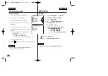 Предварительный просмотр 62 страницы Samsung SCD24 Owner'S Instruction Manual