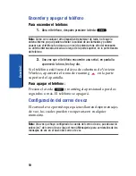 Preview for 10 page of Samsung SCH A870 - Cell Phone - Verizon Wireless Manual Del Usuario