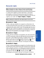 Preview for 77 page of Samsung SCH A870 - Cell Phone - Verizon Wireless Manual Del Usuario