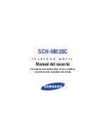 Samsung SCH-M828C Manual Del Usuario preview