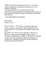 Preview for 3 page of Samsung SCH-R100 Manual Del Usuario