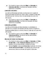 Preview for 38 page of Samsung SCH-R100 Manual Del Usuario