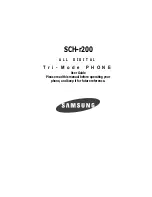 Preview for 1 page of Samsung SCH-R200 User Manual