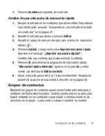 Preview for 61 page of Samsung SCH-R250 Manual Del Usuario