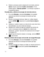 Preview for 78 page of Samsung SCH-R250 Manual Del Usuario