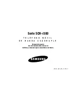 Preview for 1 page of Samsung SCH-r300 Series Manual Del Usuario