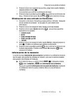 Предварительный просмотр 65 страницы Samsung SCH-r400 Series Manual Del Usuario