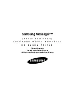 Preview for 1 page of Samsung SCH R450 - Cricket CRKR450B - Messager Manual Del Usuario