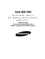 Preview for 1 page of Samsung SCH-r610 Series Manual Del Usuario
