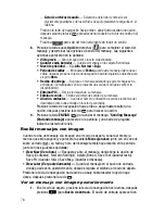 Preview for 78 page of Samsung SCH-r610 Series Manual Del Usuario