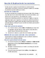 Preview for 39 page of Samsung SCH-S380C Manual Del Usuario