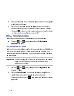 Preview for 220 page of Samsung SCH-S738C Manual Del Usuario