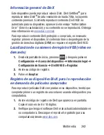 Preview for 247 page of Samsung SCH-S960L Galaxy S III Manual Del Usuario