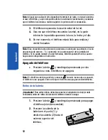 Preview for 12 page of Samsung SCH-u420 Series Manual Del Usuario