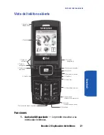 Предварительный просмотр 21 страницы Samsung SCH-u420 Series Manual Del Usuario