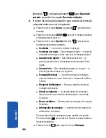 Предварительный просмотр 106 страницы Samsung SCH-u420 Series Manual Del Usuario