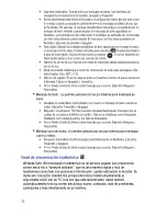 Preview for 76 page of Samsung SCH-u740 Manual Del Usuario