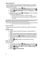 Preview for 82 page of Samsung SCH-u740 Manual Del Usuario