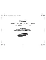 Samsung SCHR900 Manual Del Usuario preview