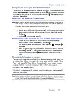 Preview for 63 page of Samsung SCHU620 Manual Del Usuario