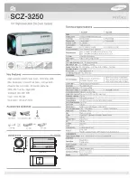 Предварительный просмотр 1 страницы Samsung SCZ-3250P Technical Specifications