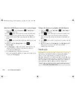 Preview for 164 page of Samsung Seek SPH-M350 Manual Del Usuario