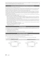 Предварительный просмотр 2 страницы Samsung Series 7 7000 UN46C7000 User Manual