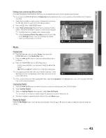 Предварительный просмотр 41 страницы Samsung Series 7 7000 UN46C7000 User Manual