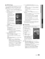 Предварительный просмотр 53 страницы Samsung Series 7 7000 UN46C7000 User Manual