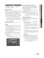 Предварительный просмотр 55 страницы Samsung Series 7 7000 UN46C7000 User Manual