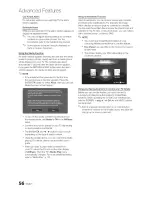 Предварительный просмотр 56 страницы Samsung Series 7 7000 UN46C7000 User Manual