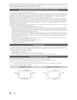 Preview for 2 page of Samsung Series 8 8000 UN46C8000 User Manual