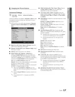 Preview for 17 page of Samsung Series 8 8000 UN46C8000 User Manual